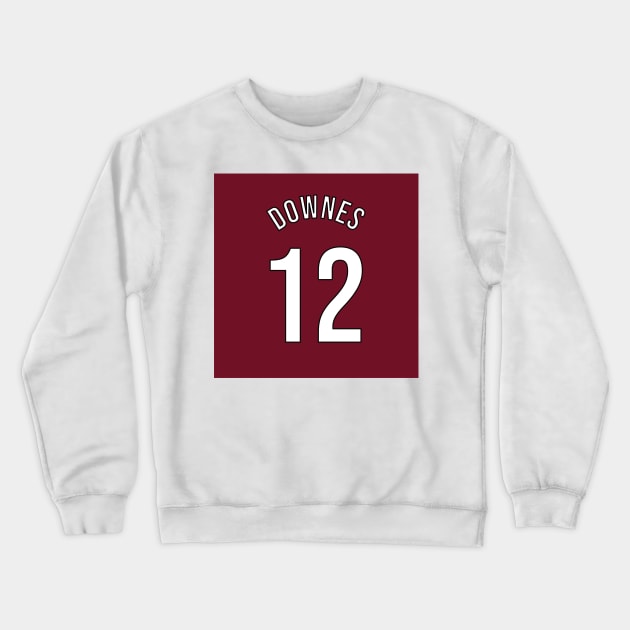 Downes 12 Home Kit - 22/23 Season Crewneck Sweatshirt by GotchaFace